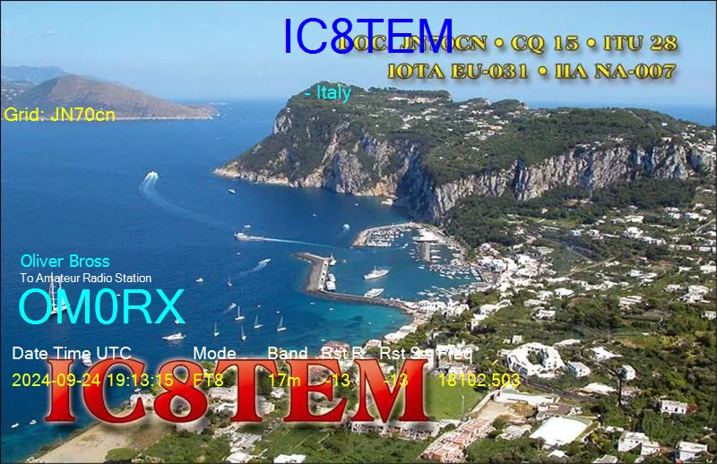 QSL card