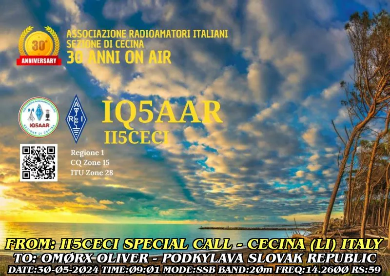 QSL card