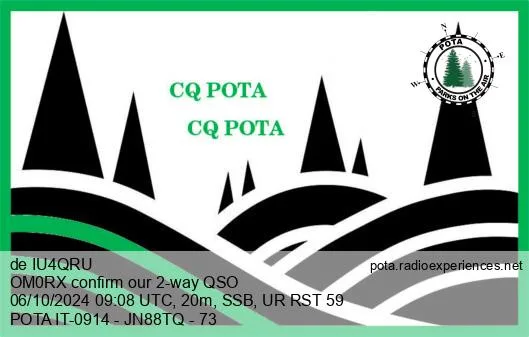 QSL card