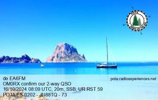QSL card