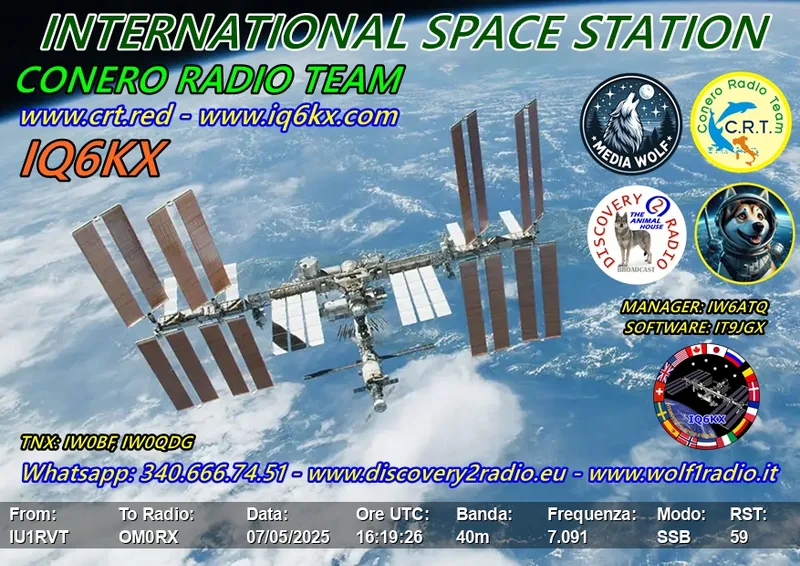 QSL card
