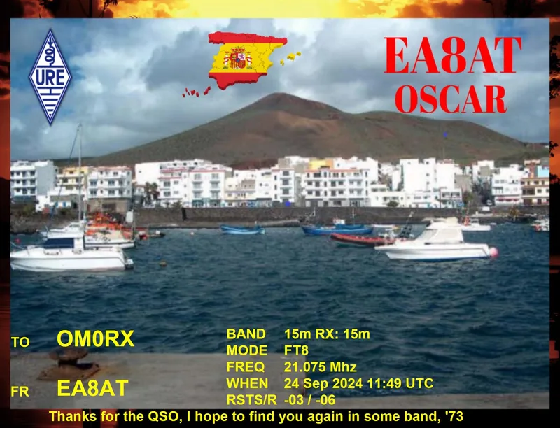 QSL card