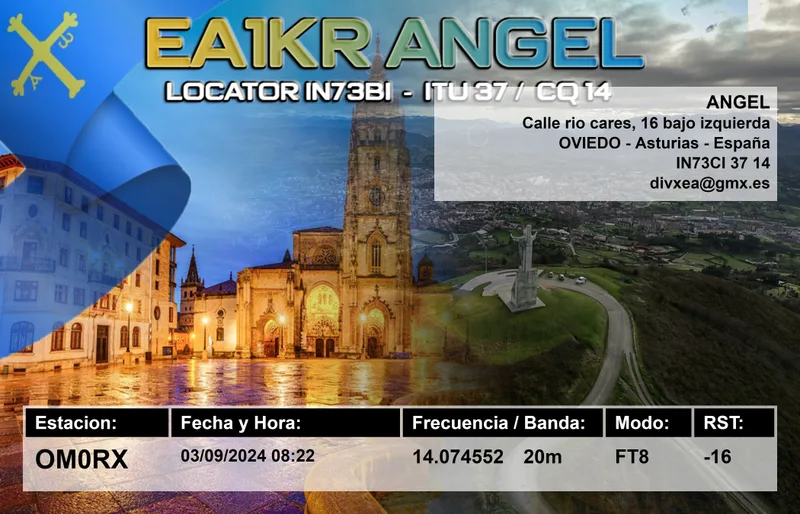 QSL card