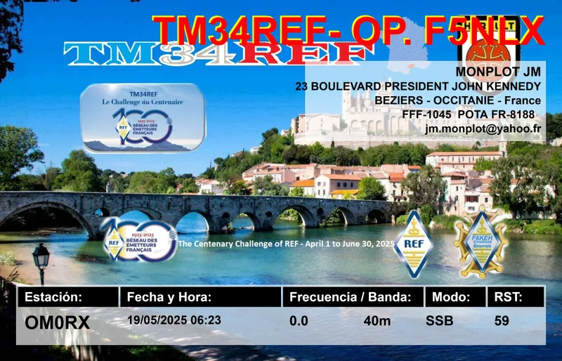 QSL card