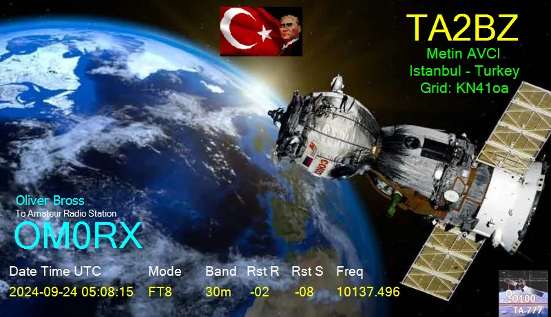 QSL card