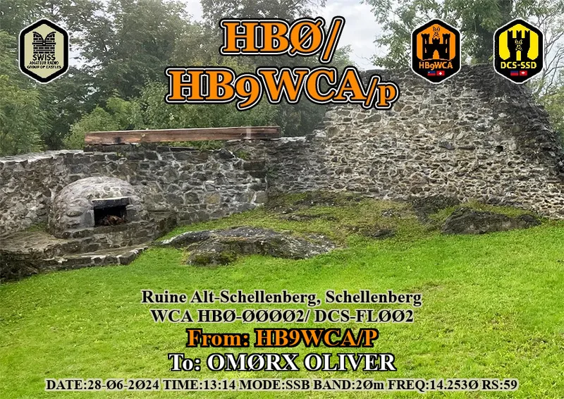 QSL card
